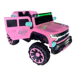 Jeep Chevrolet Eléctrico 12V – Edición Especial Rosada