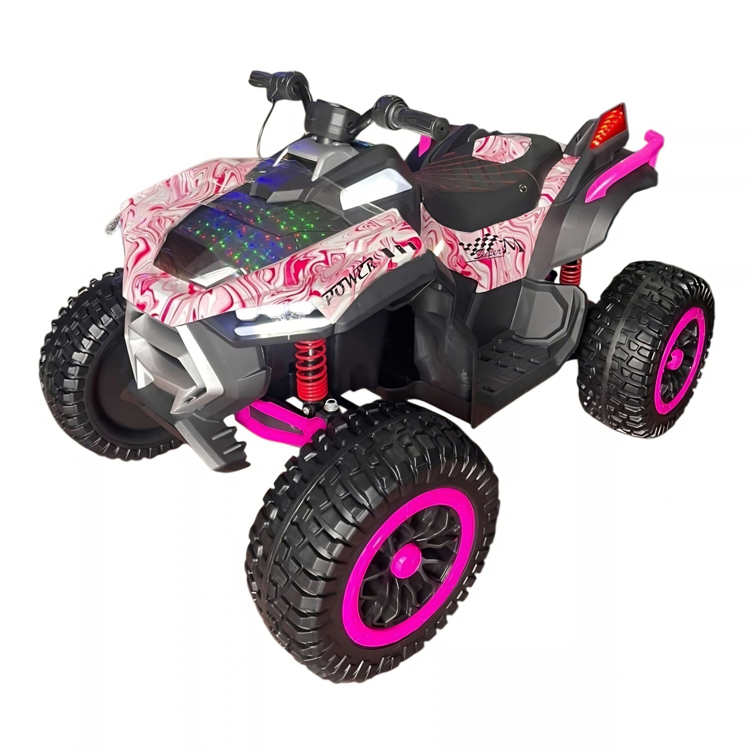 Cuatrimoto Eléctrica Infantil ATV Sport Beast 4x4 (Edición Gold & Black) - Image 5