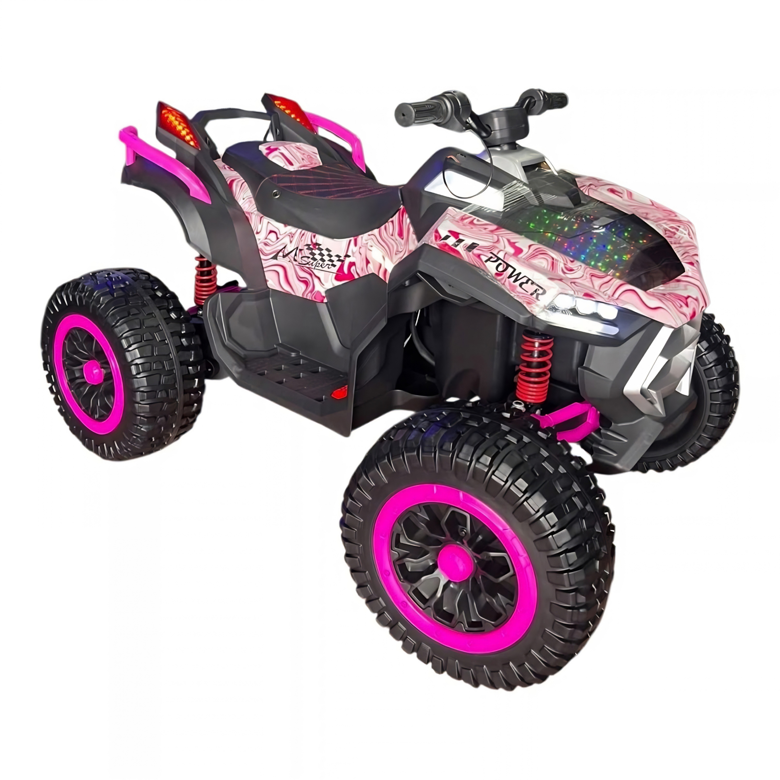Cuatrimoto Eléctrica Infantil ATV Sport Beast 4x4 (Edición Gold & Black) - Image 4