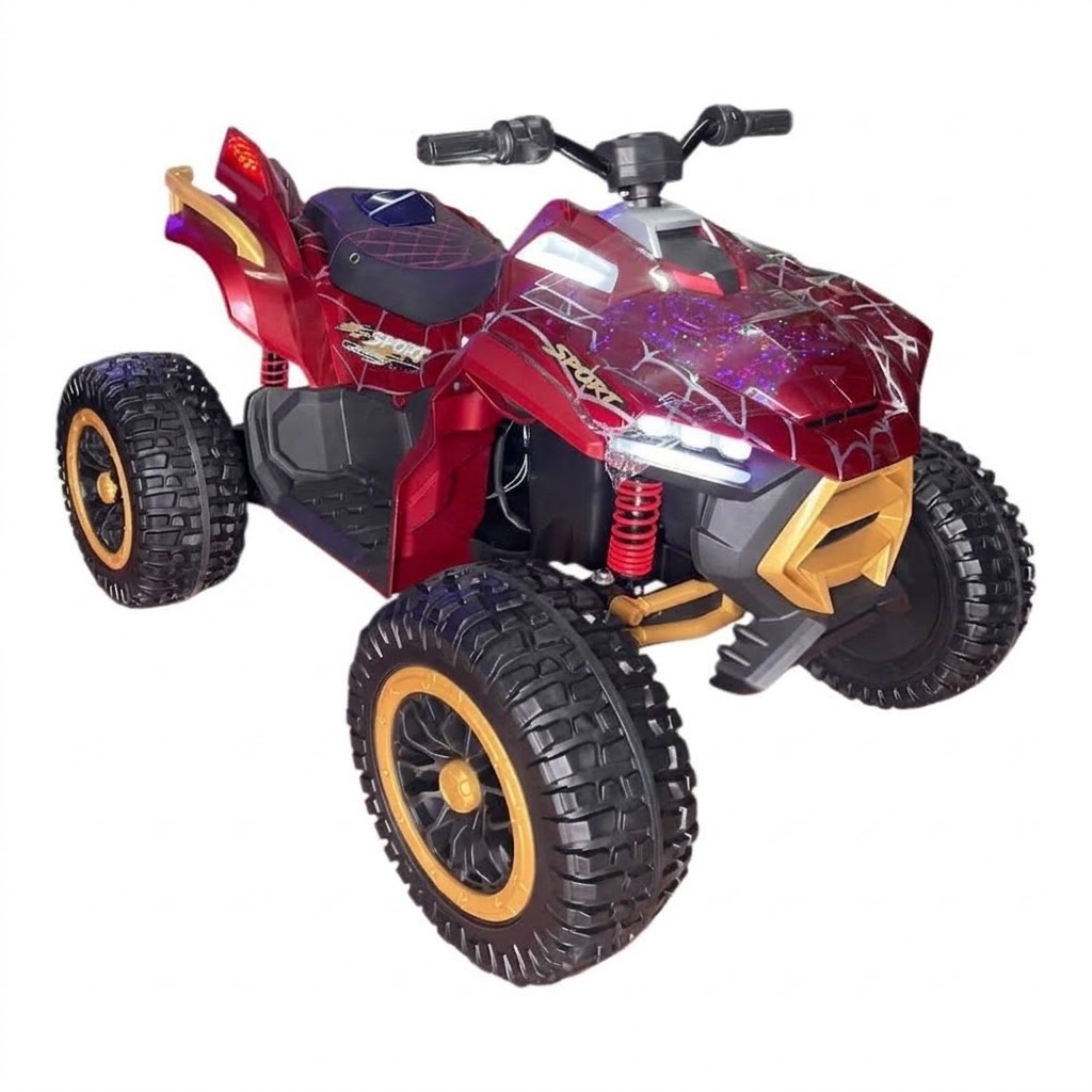 Cuatrimoto Eléctrica Infantil ATV Sport Beast 4x4 (Edición Gold & Black) - Image 6