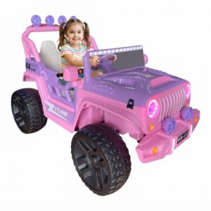 Jeep Eléctrico Infantil 4x4 Storm Pink Edition (12V)