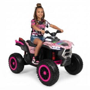Cuatrimoto Eléctrica Infantil ATV Sport Beast 4x4 (Edición Gold & Black)